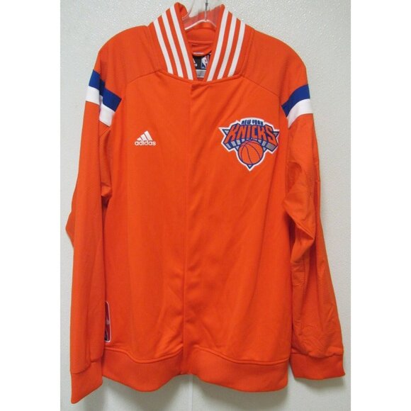 NWT Adidas New York Knicks Game Issued 2015 All Star Patch Warm Up Jacket 2XL